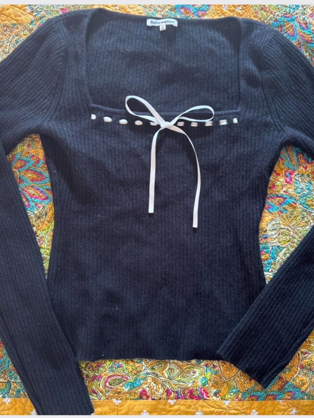 Reformation Kameron Cashmere Sweater